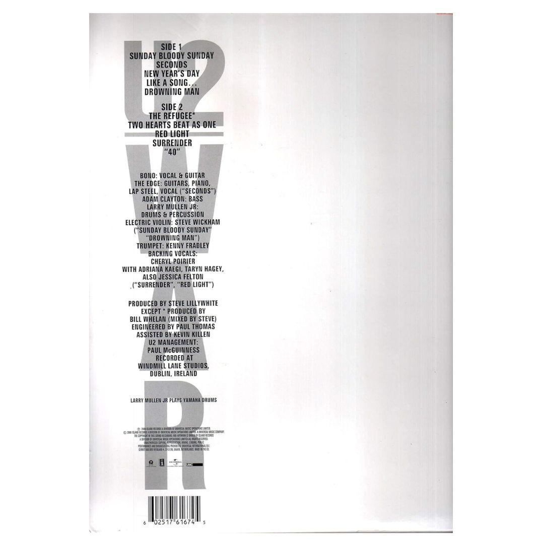 U2 - WAR |  VINILO