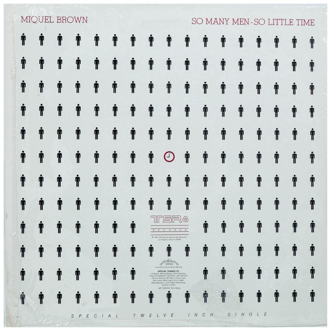 MIQUEL BROWN - SO MANY MAN - SO LITTLE TIME | 12" MAXI SINGLE USADO