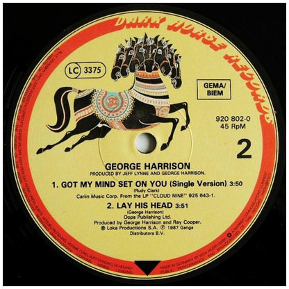 GEORGE HARRISON - GOT MY MIND SET ON YOU | 12" MAXI SINGLE VINILO USADO