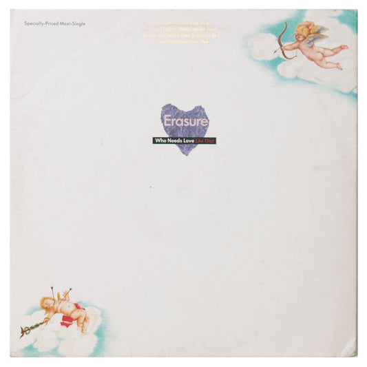 ERASURE - WHO NEEDS LOVE LIKE THAT | 12" MAXI SINGLE USADO