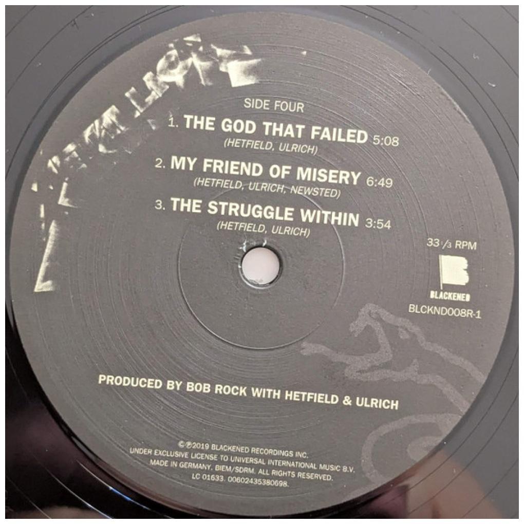 METALLICA  - METALLICA - THE BLACK ALBUM (2LP) | VINILO