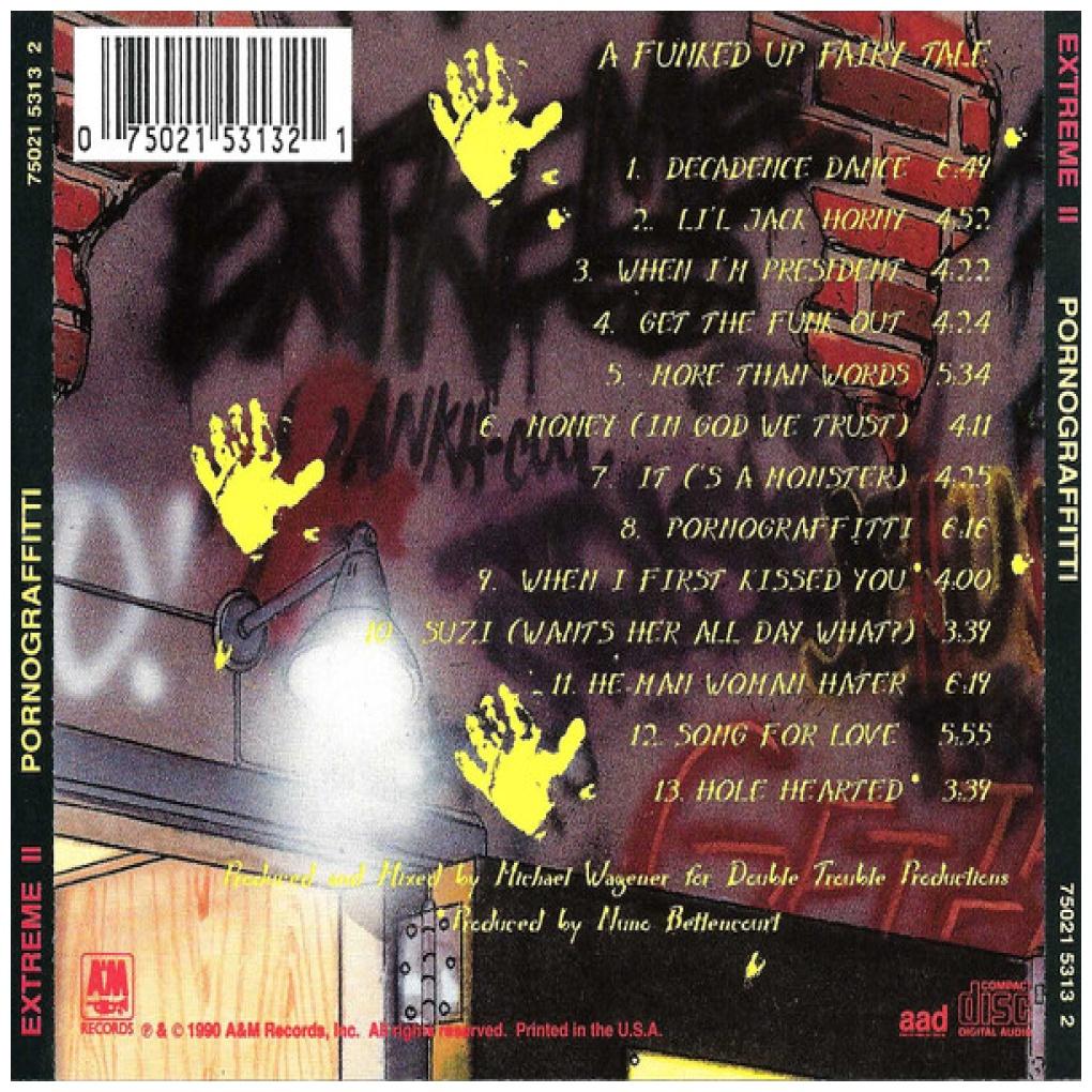 EXTREME II - PORNOGRAFFITTI | CD USADO