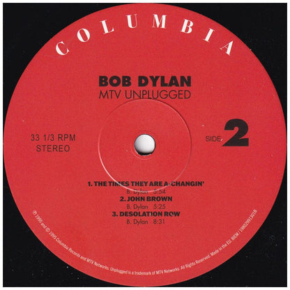 BOB DYLAN - MTV UNPLUGGED (2LP) | VINILO