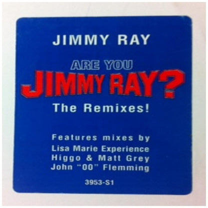 JIMMY RAY - ARE YOU JIMMY RAY (THE REMIXES) (PROMO COPY) | 12" MAXI SINGLE VINILO USADO
