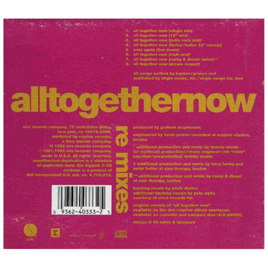 THE FARM  - ALL TOGETHER NOW | CD SINGLE USADO