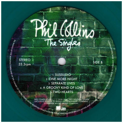 PHIL COLLINS - SINGLES (2LP) (GREEN VINYL) | VINILO