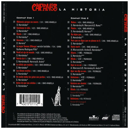CAIFANES - LA HISTORIA (2CD) | CD