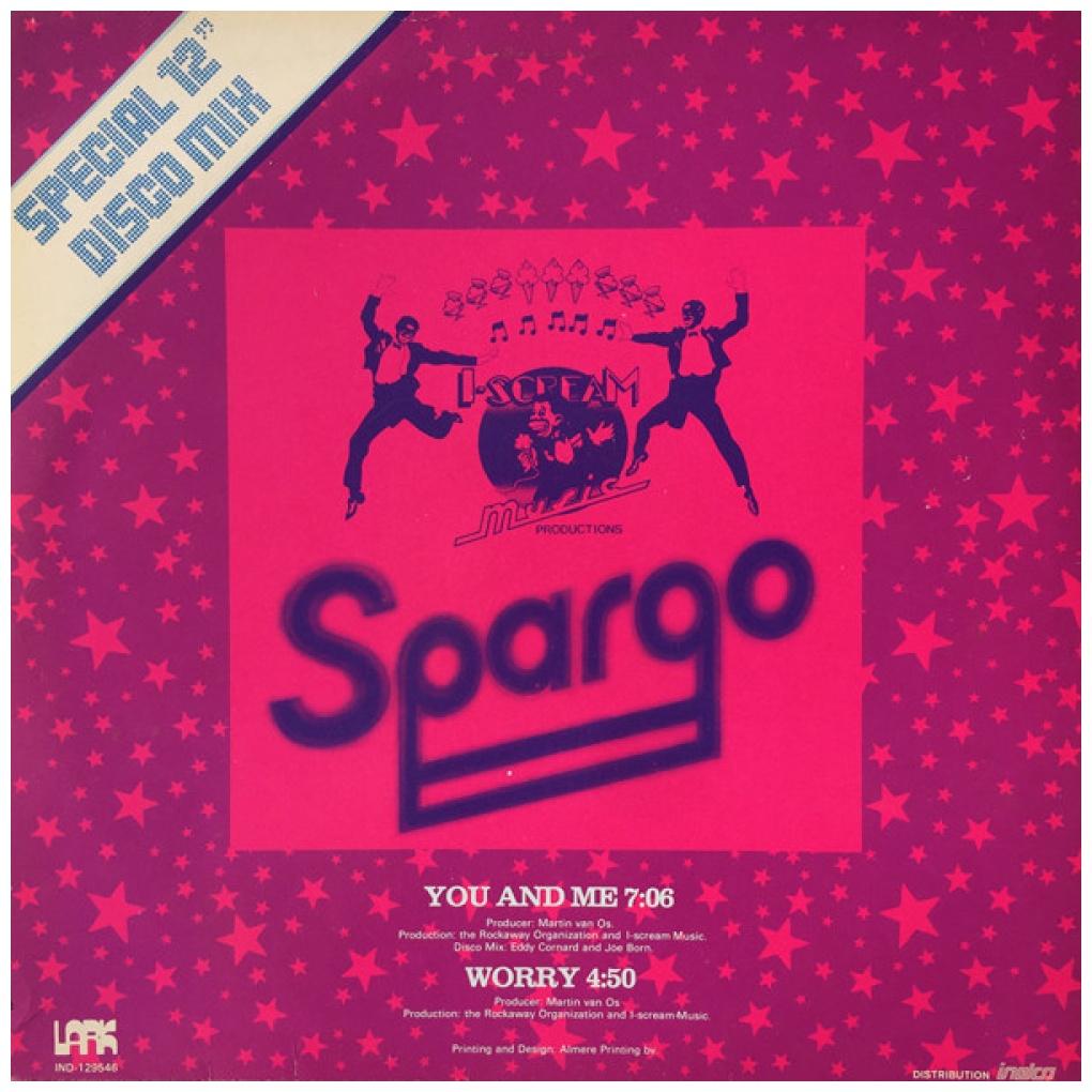 SPARGO - YOU AND ME | 12'' MAXI SINGLE USADO