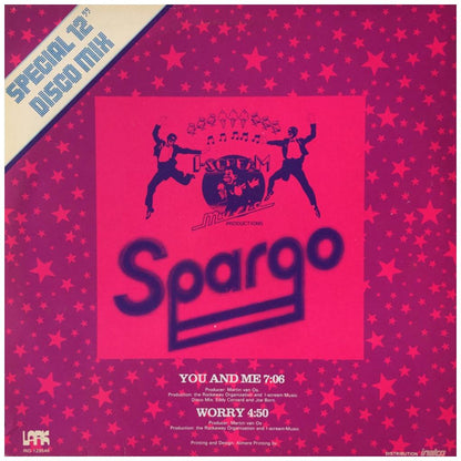 SPARGO - YOU AND ME | 12'' MAXI SINGLE USADO