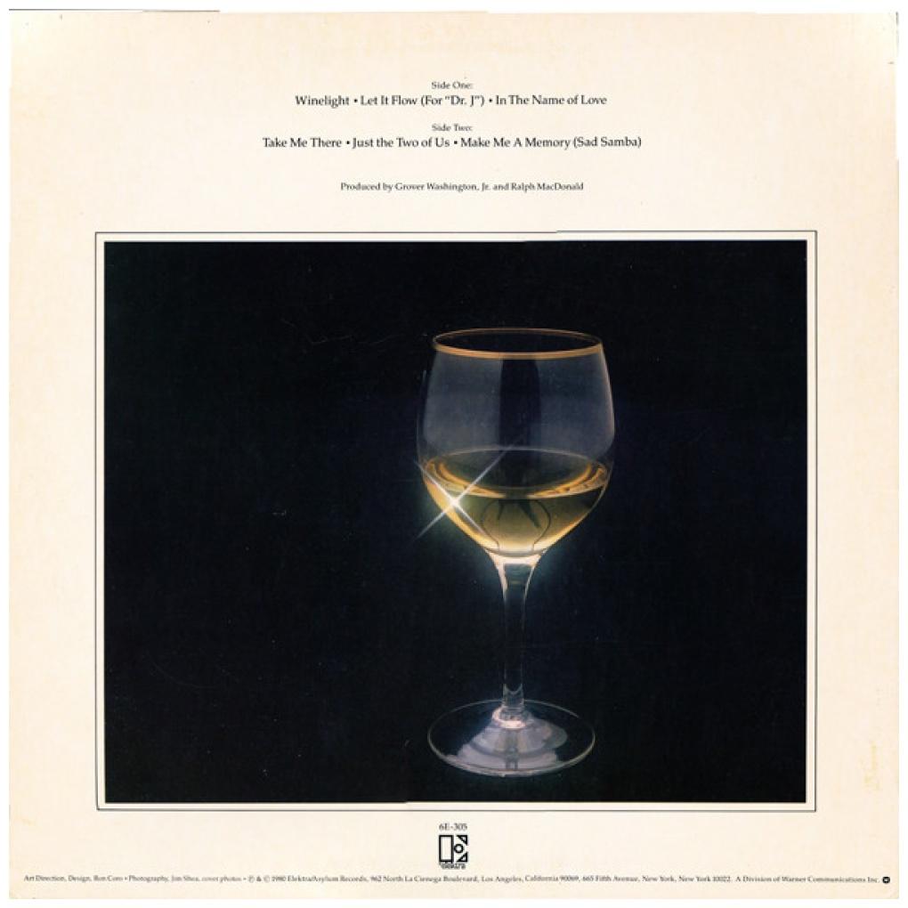 GROVER WASHINGTON, JR - WINELIGHT (VDE-NUEVO/SELLADO) | VINILO USADO