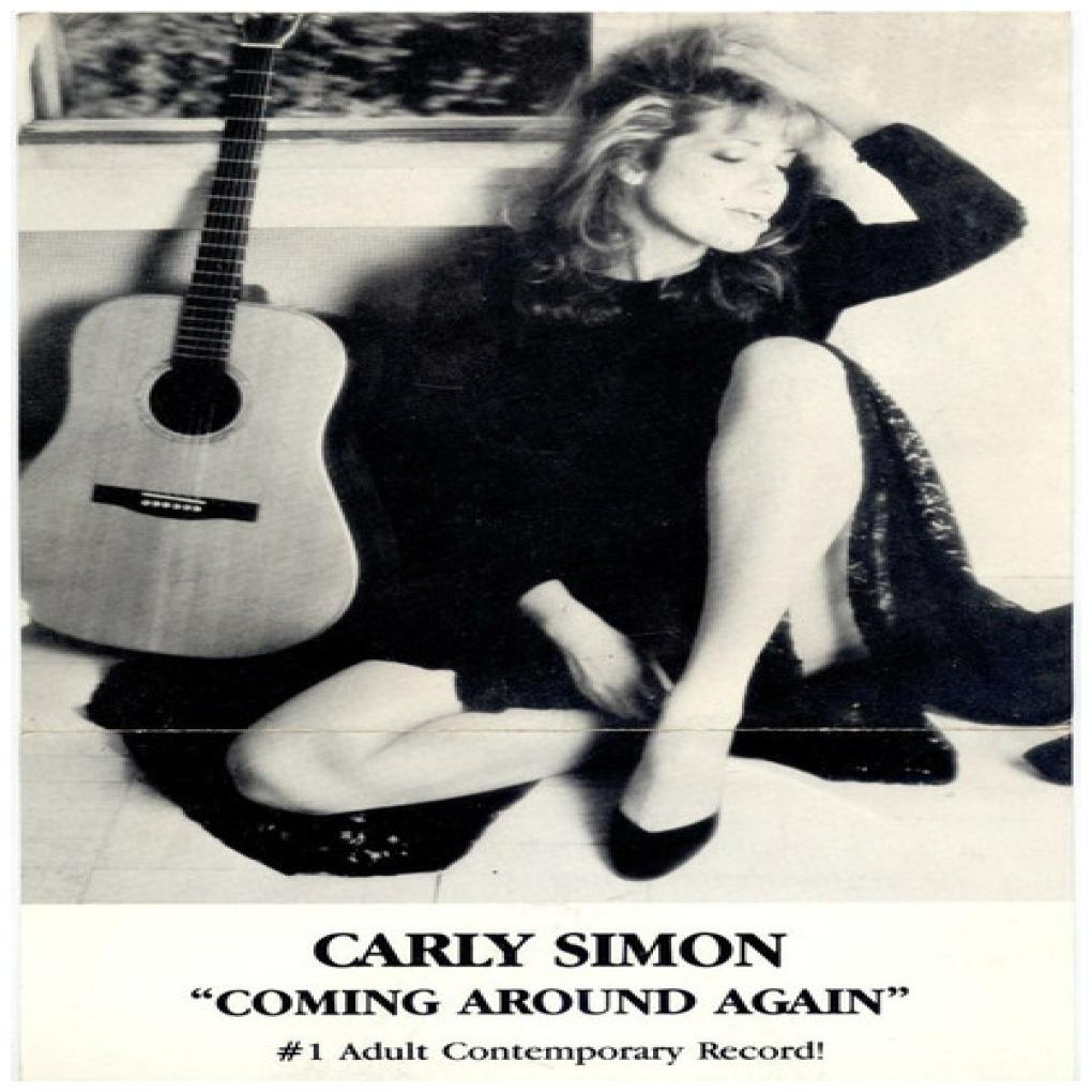 CARLY SIMON - COMING AROUND AGAIN | 7" USADO