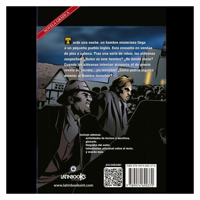 NOVELA GRÁFICA - EL HOMBRE INVISIBLE (TAPA BLANDA) - H. G. WELLS | LIBRO