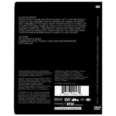 PET SHOP BOYS - CUBISM IN CONCERT | DVD