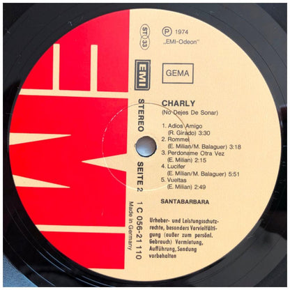 SANTABARBARA - CHARLY (NO DEJES DE SONAR) | VINILO USADO