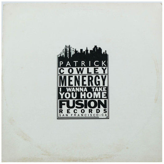 PATRICK COWLEY - MENERGY | 12" MAXI SINGLE USADO