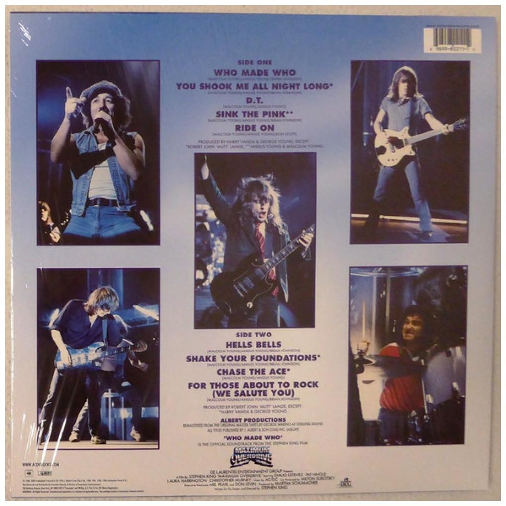 AC DC - WHO MADE WHO | VINILO
