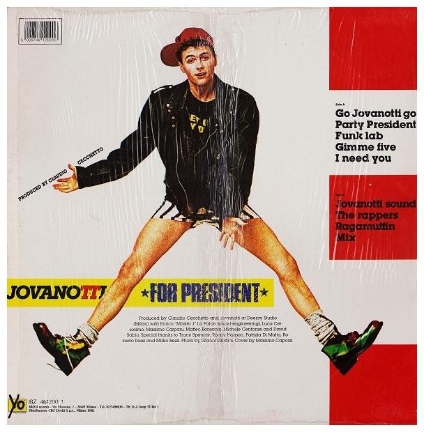 JOVANOTTI - FOR PRESIDENT | VINILO USADO