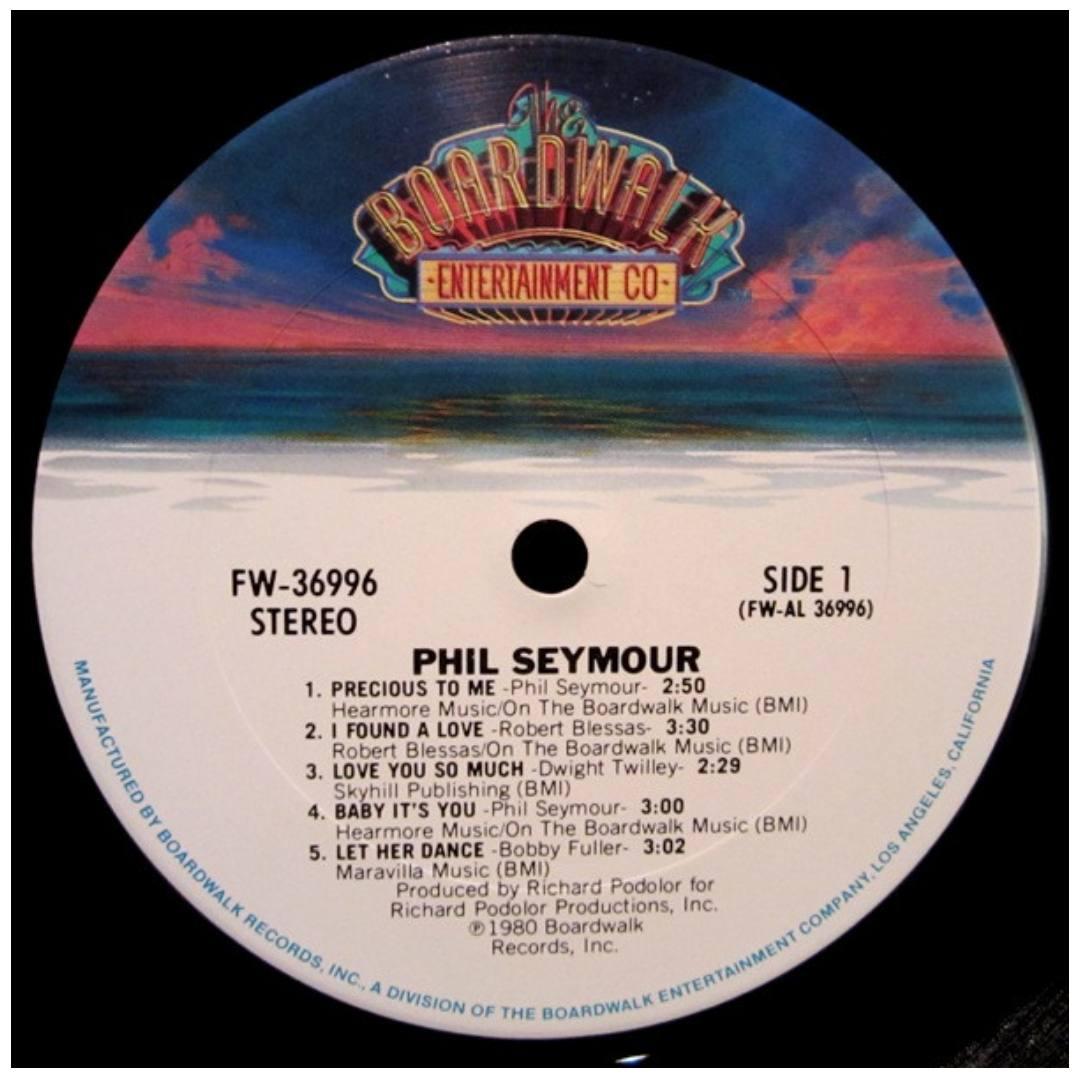 PHIL SEYMOUR - PHIL SEYMOUR | VINILO