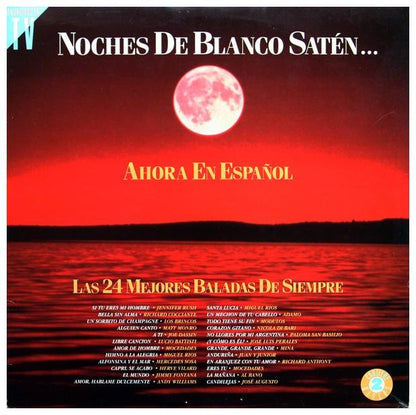 NOCHES DE BLANCO SATEN - 24 BALADAS DE SIEMPRE (2LP) (EN ESPANOL) | VINILO USADO