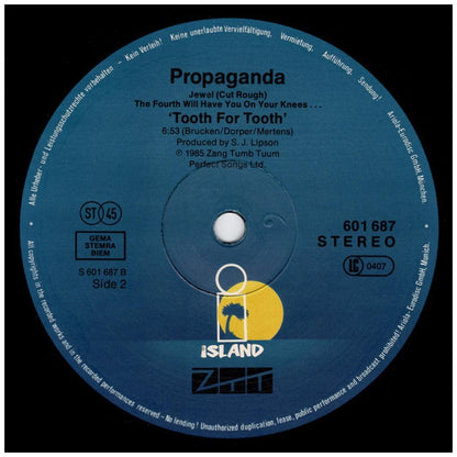 PROPAGANDA - DUEL | 12'' MAXI SINGLE USADO