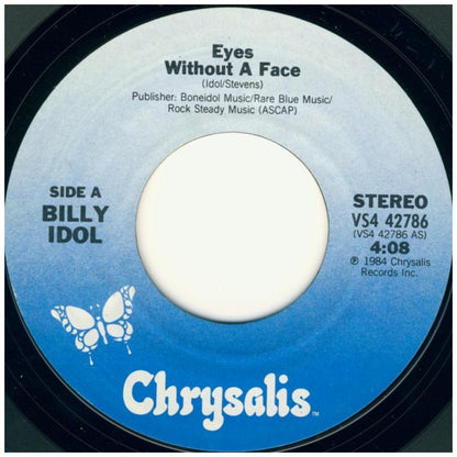 BILLY IDOL - EYES WITH OUT A FACE | 7" SINGLE USADO