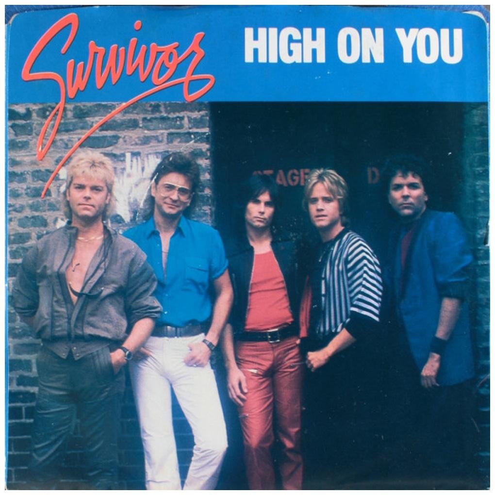 SURVIVOR - HIGH ON YOU | 7" SINGLE USADO