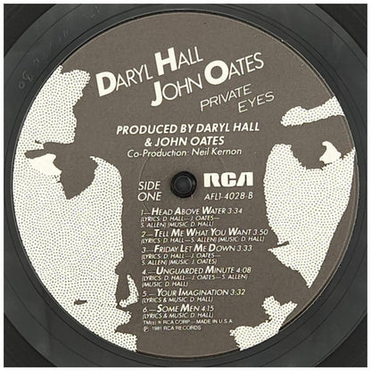 DARYL HALL & JOHN OATES - PRIVATE EYES | VINILO USADO