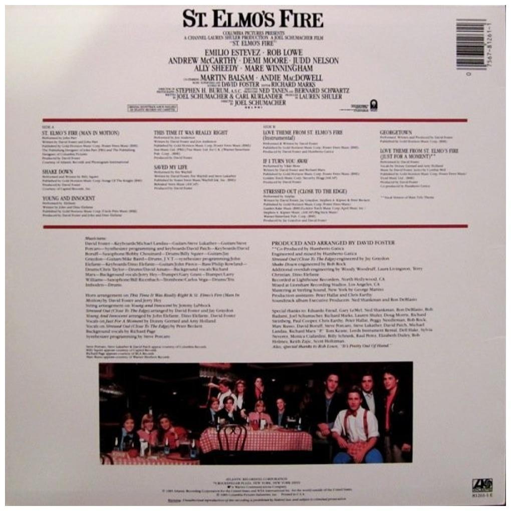ST. ELMO'S FIRE - O.S.T. | VINILO USADO