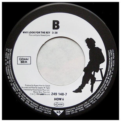 HOWARD JONES - THINGS CAN ONLY GET BETTER | 7" SINGLE VINILO USADO