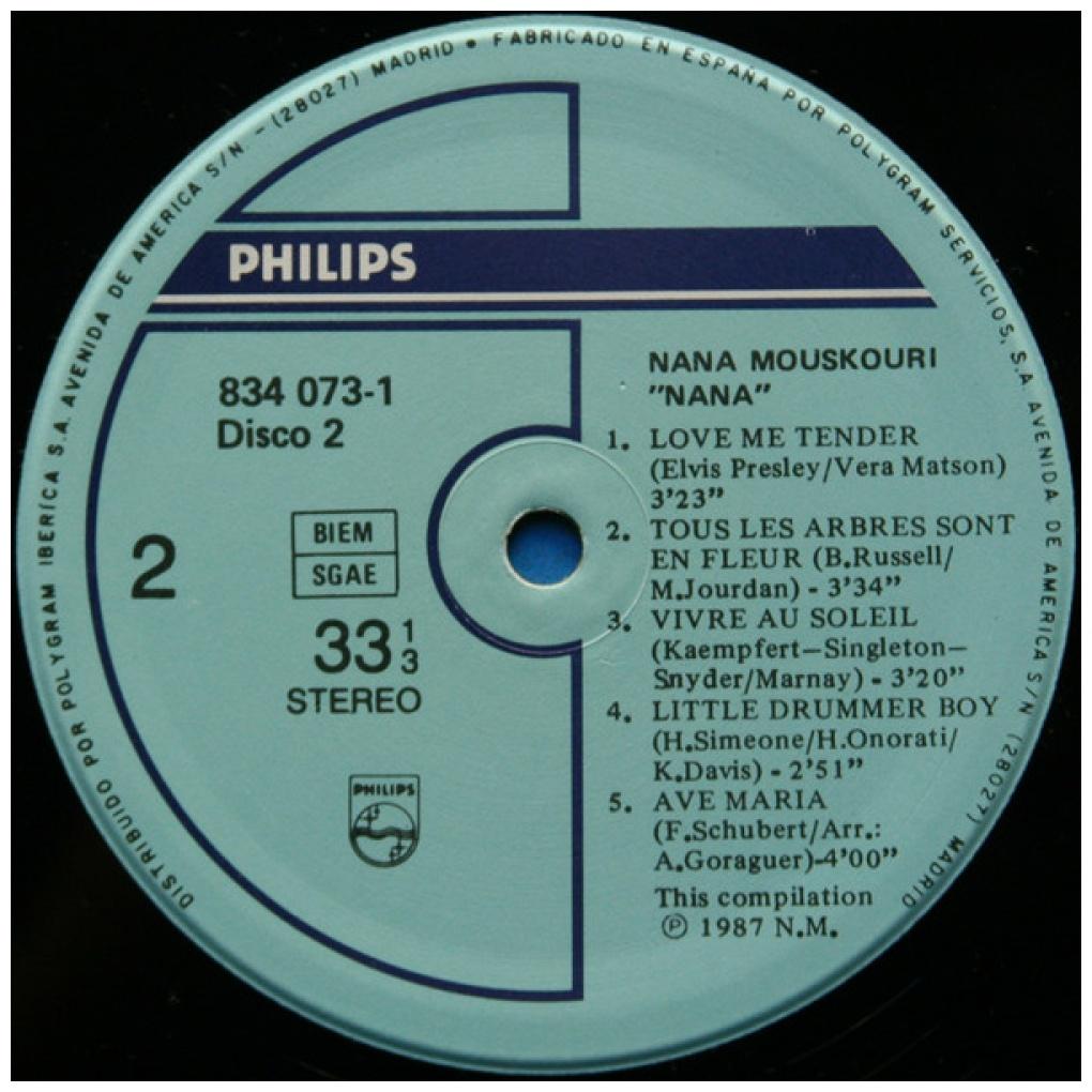 NANA MOUSKOURI - NANA: LO MEJOR (2LP) | VINILO USADO