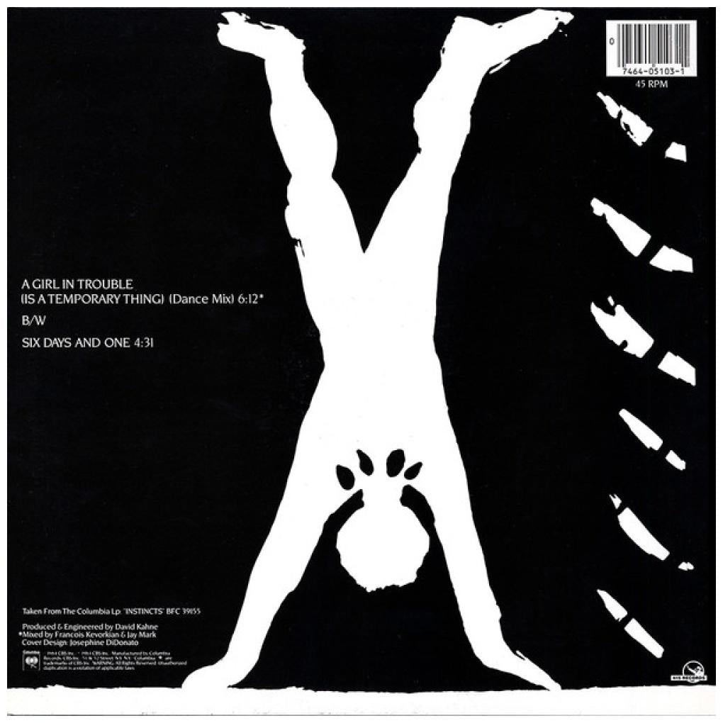 ROMEO VOID - A GIRL IN TROUBLE (IS A TEMPORARY THING) | 12'' MAXI SINGLE USADO