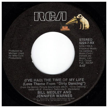 BILL MEDLEY & JENNIFER WARNES - (I VE HAD) THE TIME OF MY LIFE | 7" SINGLE USADO