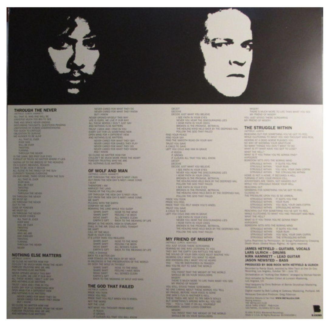 METALLICA - THE BLACK ALBUM (2LP) | VINILO