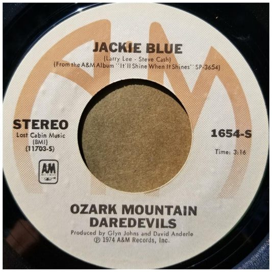 OZARK MOUNTAIN DAREDEVILS - JACKIE BLUE | 7" SINGLE USADO