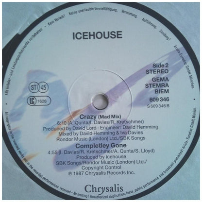 ICEHOUSE - CRAZY | 12" MAXI SINGLE VINILO USADO