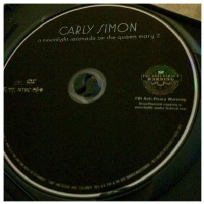 CARLY SIMON - MOONLIGHT SERENADE ON THE QUEEN MARY II | DVD