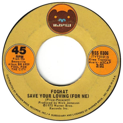 FOGHAT - SLOW RIDE | 7" SINGLE VINILO USADO