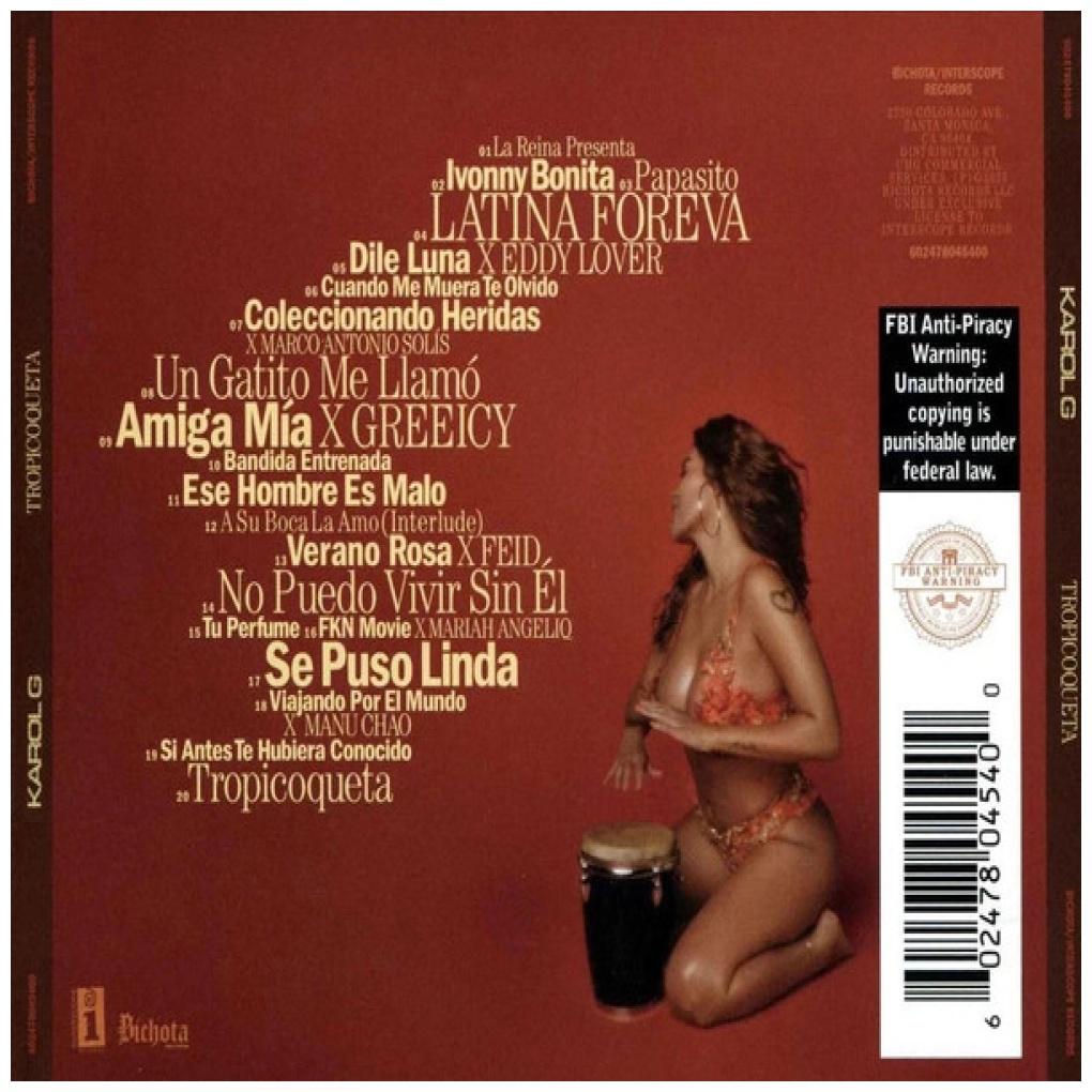 KAROL G - TROPICOQUETA | CD