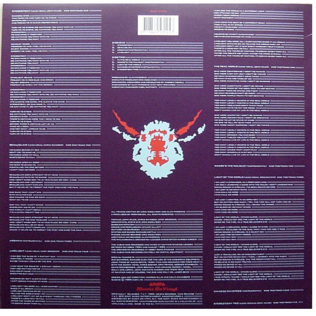 ALAN PARSONS PROJECT - STEREOTOMY | VINILO