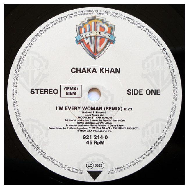 CHAKA KHAN - I M EVERY WOMAN  | 12" MAXI SINGLE USADO