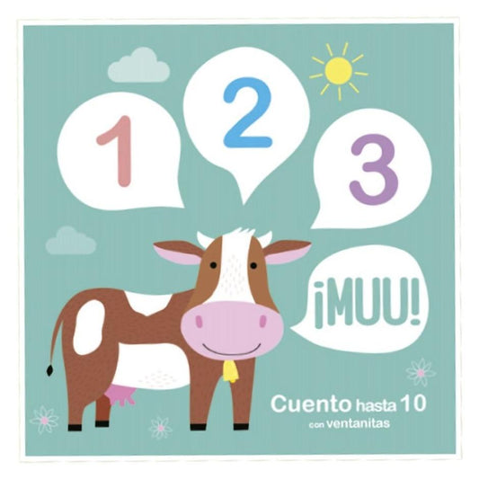 CUENTOS HASTA 10 -1 2 3 ¡MUU! (DURA) - ROSE HARKNESS | LIBRO