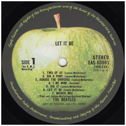 THE BEATLES - LET IT BE (JAPAN EDITION) | VINILO USADO