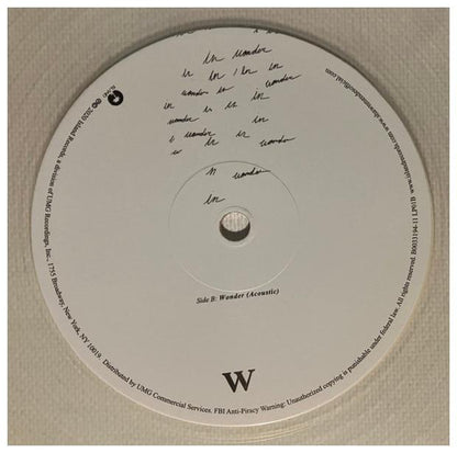 SHAWN MENDES - WONDER (WHITE TRANSPARENT) | 12   MAXI SINGLE USADO