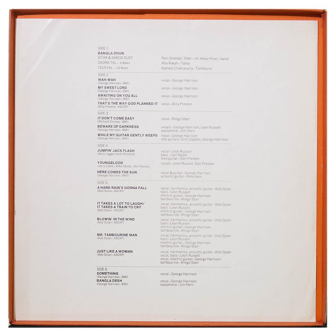 CONCERT FOR BANGLADESH - VARIOUS (3LP) | BOXSET