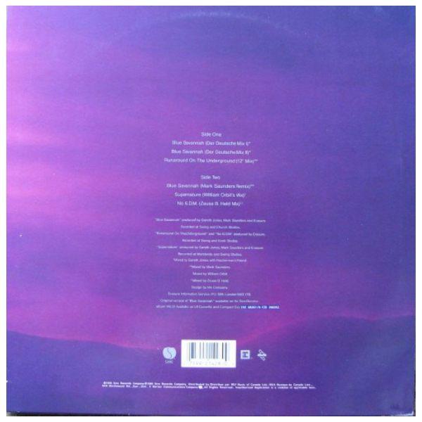 ERASURE - BLUE SAVANNAH | 12" MAXI SINGLE USADO