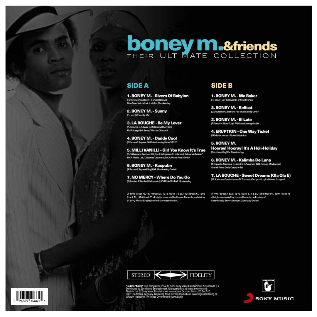 BONEY M & FRIENDS - THEIR ULTIMAT COLLECTION (BLUE VINYL) | VINILO