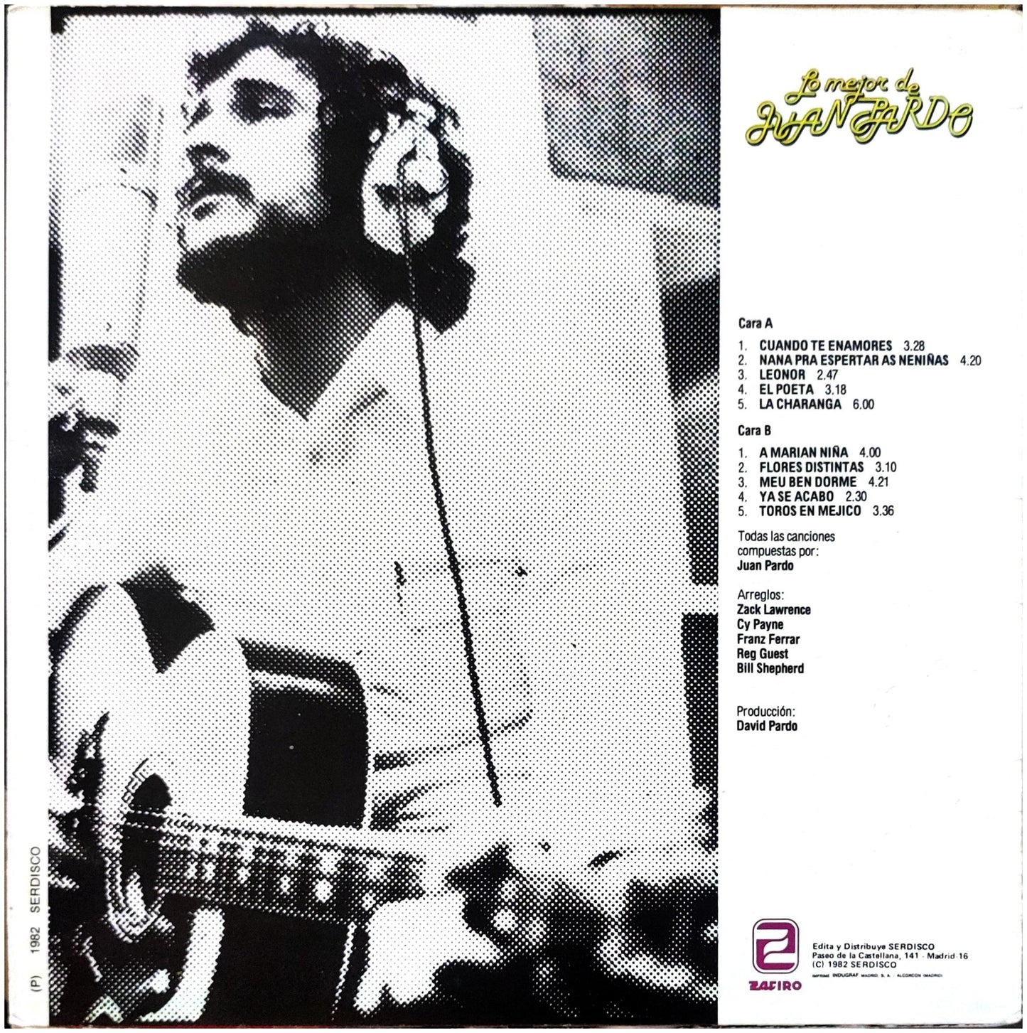 JUAN PARDO - LO MEJOR | VINILO USADO