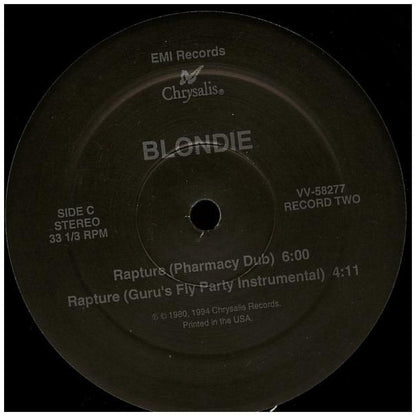 BLONDIE - RAPTURE (ORIGINAL + 90'S REMIXES) (2LP) | 12'' MAXI SINGLE USADO