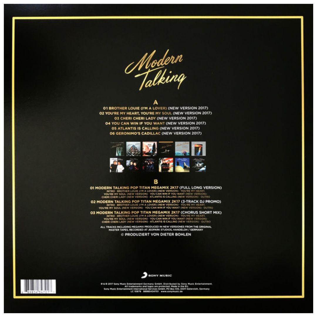 MODERN TALKING - BACK FOR GOLD THE NEW VERSIONS | VINILO