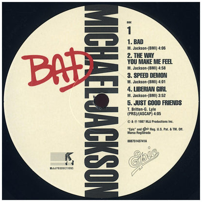 MICHAEL JACKSON - BAD | VINILO